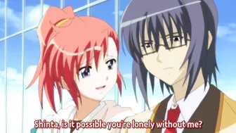 Hypnotized college girl with a hypnosis gun doubles down on lesbian sex with her classmates in this hot hentai scene.