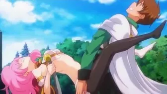 Reduced sentence - Hikari, a cute anime teen, gets fucked on a park swing in this hentai animation.