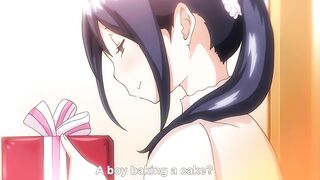 Horny housewife with big tits gets banged by college boy in steamy sex session.
