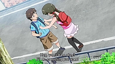 Hentai sex scene with a petite schoolgirl losing her virginity.