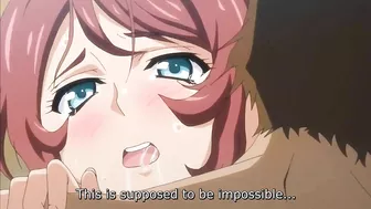 Hentai anime schoolgirl gets doggystyle anal sex in public hot spring.