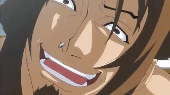 Hentai anime schoolgirl gets doggystyle anal sex in public hot spring.