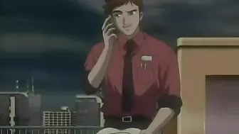 Burger shop manager caught having sex with teenage employee in bathroom.