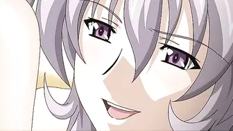 Horny slut cheers up hentai widows with hot sex.