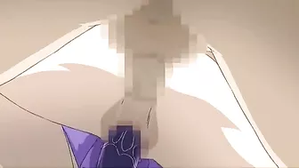 Horny slut cheers up hentai widows with hot sex.