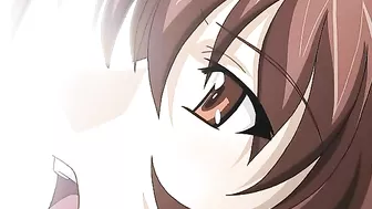 Horny slut cheers up hentai widows with hot sex.