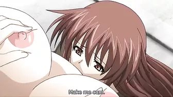 Horny slut cheers up hentai widows with hot sex.