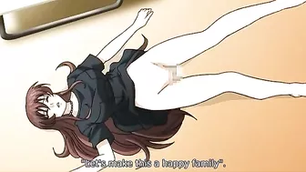 Horny slut cheers up hentai widows with hot sex.