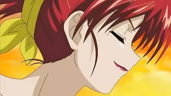 Hentai legend of a pervert getting it on with a petite teen at a restaurant table.