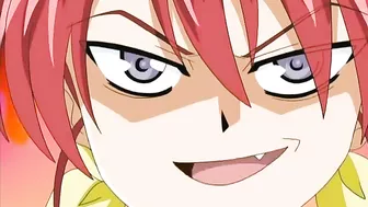 Hentai legend of a pervert getting it on with a petite teen at a restaurant table.