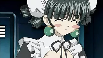 Hentai maid orgy with pussy rubbing and climaxing.