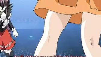 Hentai maid orgy with pussy rubbing and climaxing.