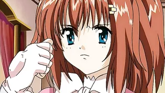 Hentai maid orgy with pussy rubbing and climaxing.