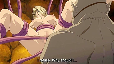 Hentai demons defile Valkyrie virgins with their massive cocks.