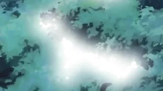 Horny schoolgirl masturbates on hentai stage.