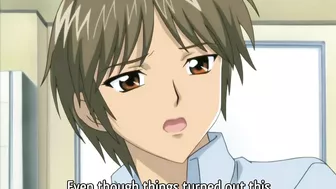 Horny ladies get off on hentai news with a sexy squirt from their lesbian lovers.