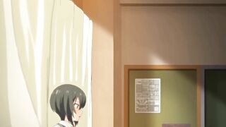 Hentai girl gets fucked in a quiet school storage room.