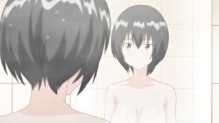 Hentai girl gets fucked in a quiet school storage room.