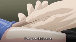 Hentai girl gets fucked in a quiet school storage room.