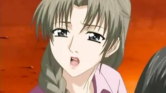 Hentai video - Blindfolded stepmom gets fucked by her own stepson in a milf mansion.