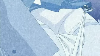 Red-haired anime teens get fucked on a train in hentai.