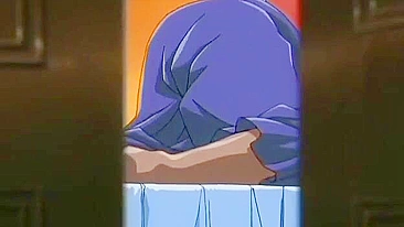 Momiji, a petite anime schoolgirl, is sexually assaulted in her school locker room.