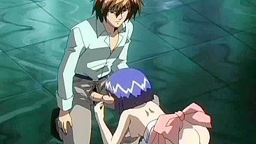 Momiji, a petite anime schoolgirl, is sexually assaulted in her school locker room.