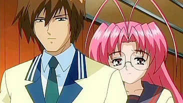 Momiji, a petite anime schoolgirl, is sexually assaulted in her school locker room.