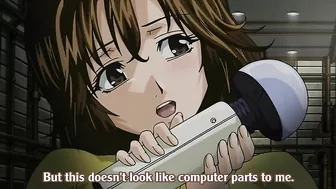 Horny hentai teenagers engage in steamy sex at a public spring.