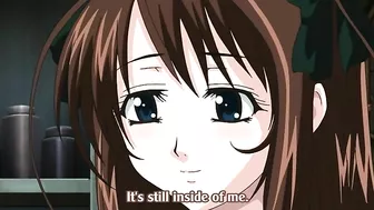 Horny hentai teenagers engage in steamy sex at a public spring.