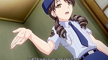 Hentai cop with a tight pussy craves cock.