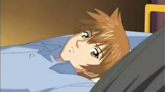 Hentai Milf Mansion 1 - Two horny milfs lick each other's pussy in a hot threesome.