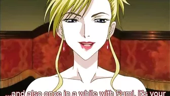 Hentai Milf Mansion 1 - Two horny milfs lick each other's pussy in a hot threesome. Hentai Milf Mansion 1 - Two horny milfs lick each other's pussy in a hot threesome.