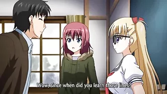 Hentai video featuring a cute anime girl being taken by her demon father until she pees.