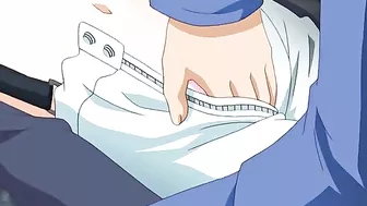 Hentai video featuring a cute anime girl being taken by her demon father until she pees.