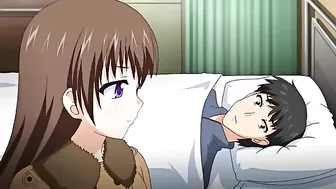 Hentai video featuring a cute anime girl being taken by her demon father until she pees.