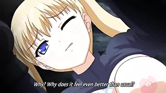 Hentai video featuring a cute anime girl being taken by her demon father until she pees.