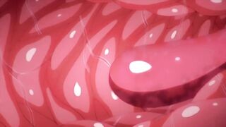 Hentai alien tentacles violate schoolgirl bodies in a deadly XXX scene.