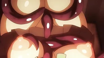 Hentai alien tentacles violate schoolgirl bodies in a deadly XXX scene.