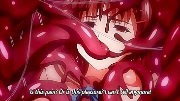 Hentai alien tentacles violate schoolgirl bodies in a deadly XXX scene.