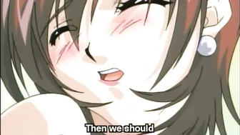 The news anchor is addicted to masturbation and loves to show off her dirty hentai pussy on camera.