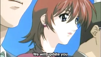 The news anchor is addicted to masturbation and loves to show off her dirty hentai pussy on camera.