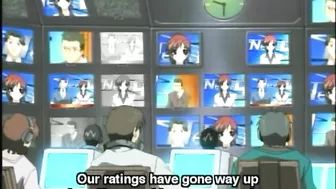 The news anchor is addicted to masturbation and loves to show off her dirty hentai pussy on camera.