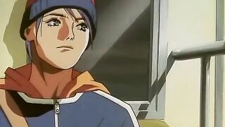 A college girl assassin in an old-school hentai film takes down a gangster.
