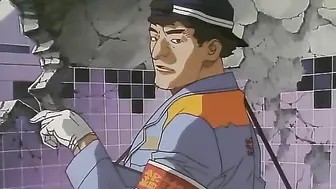 A college girl assassin in an old-school hentai film takes down a gangster.