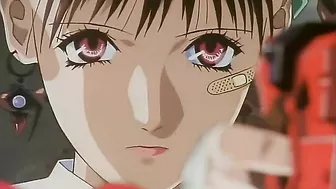 A college girl assassin in an old-school hentai film takes down a gangster.