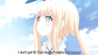 Alice was sexually assaulted by a perverted caterpillar in a hentai fairytale game.