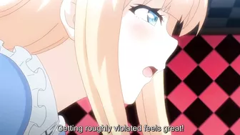 Alice was sexually assaulted by a perverted caterpillar in a hentai fairytale game.