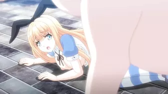 Alice was sexually assaulted by a perverted caterpillar in a hentai fairytale game.