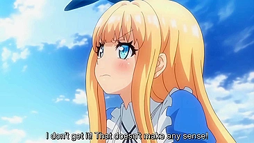 Alice was sexually assaulted by a perverted caterpillar in a hentai fairytale game.